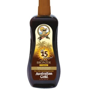 Australian Gold Spray Gel FPS 15 Instant Bronzer - 237ml