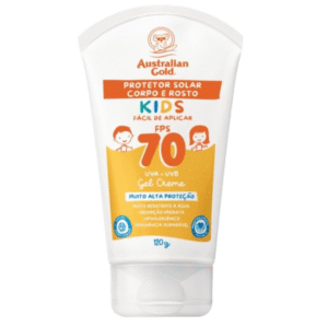 AUSTRALIAN GOLD PROTETOR CORPORAL GEL CREME KIDS FPS 70 120g